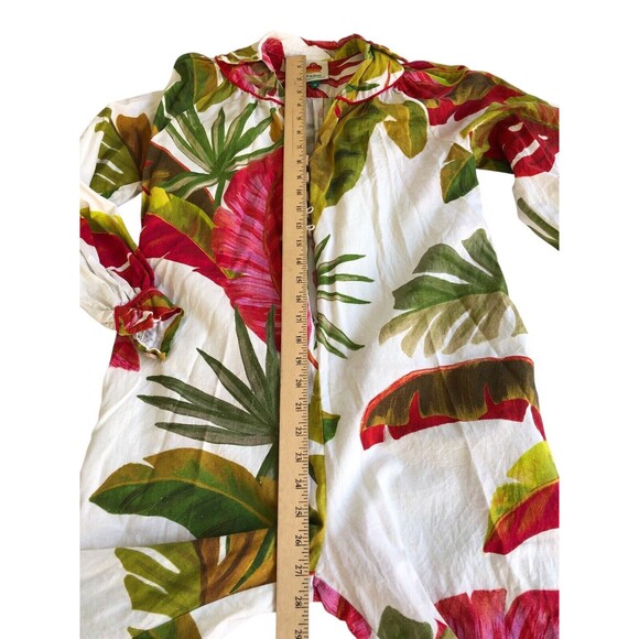 FARM Rio Spring Forest Jumpsuit One Piece Long Sleeves Multicolor Size XS - Picture 8 of 13